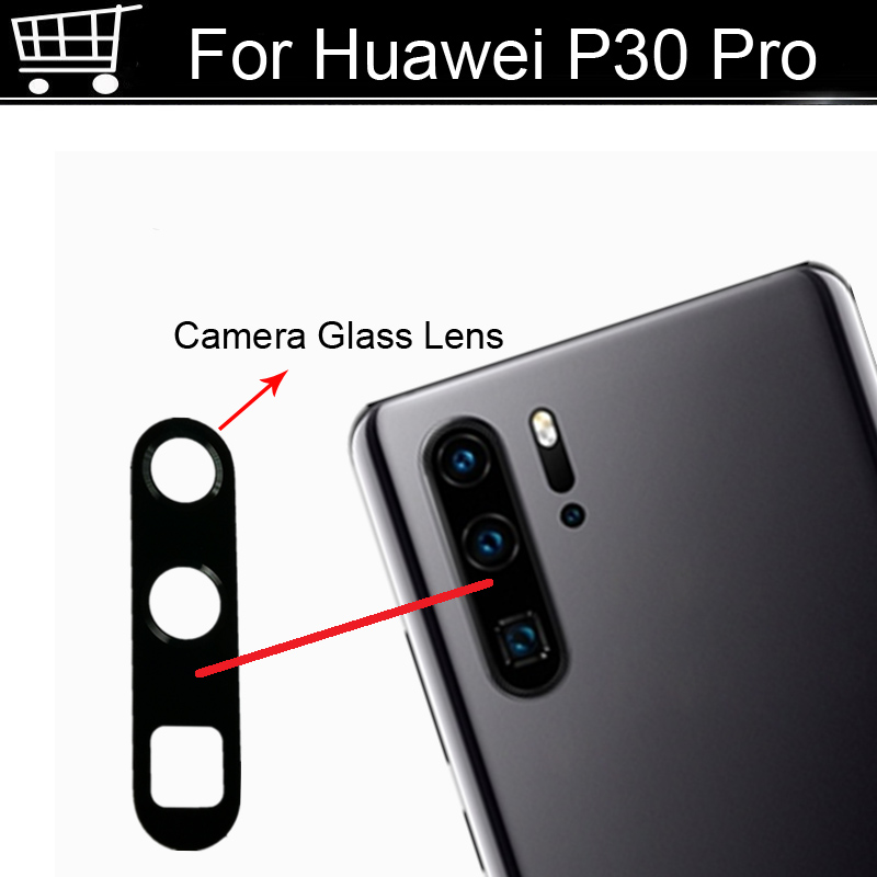 Original til huawei  p30 p30 pro bageste kamera bagglasglas til huawei  p 30 pro reparation reservedele huaweip 30 pro