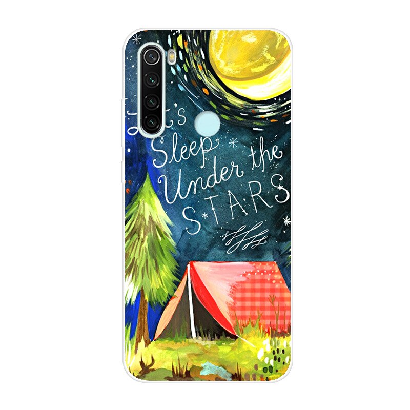 Note8T Capas For Xiaomi Redmi Note 8T Case Silicone Soft TPU Back Cover Phone FundasFor Xiaomi Redmi Note 8T 8 T Case Coque 6.3"