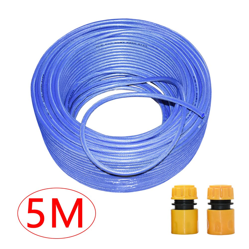 3m-20m Garden Irrigation Watering Hose With 1/2 Connector PVC Car Wash Garden Water Pipe Plants Flower Sprinkler Tools: 5m