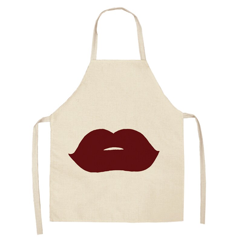 1 sztuk pan pani pary fartuchy kuchenne Unisex kolacja strona gotowanie śliniaki bawełniana pościel śmieszne fartuszek narzędzia do czyszczenia 53*65cm: D