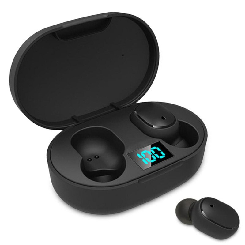 E6S Tws Draadloze Oortelefoon Bluetooth 5.0 Busiess Oortelefoon Sport Oordopjes Headset Met Microfoon Voor Slimme Horloge Telefoons Heet Verkoop: Default Title