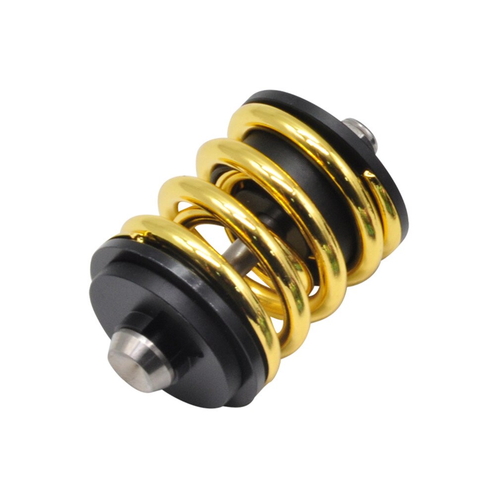 Suspensión de resorte para bicicleta, amortiguador trasero, varilla de tornillo de titanio plegable para Brompton 3Sixty