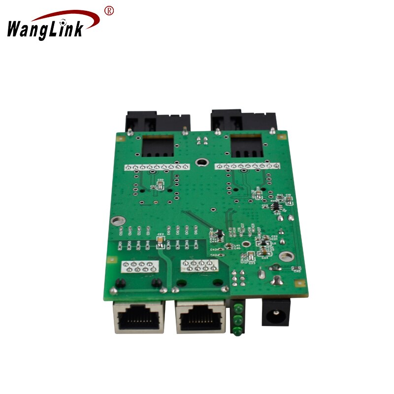 10/100/1000M Gigabit Ethernet Switch Ethernet Fiber Optische Media Converter Single Mode 2 RJ45 Utp En 2 Sc Fiber Poort Board Pcb