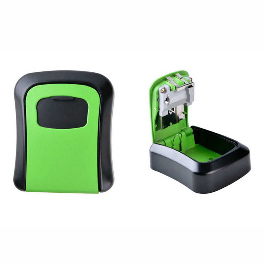 OS5402 Model Zinc Alloy Material Combination Lock Key Box Decoration Site Wall-mounted Password Key Box: Green