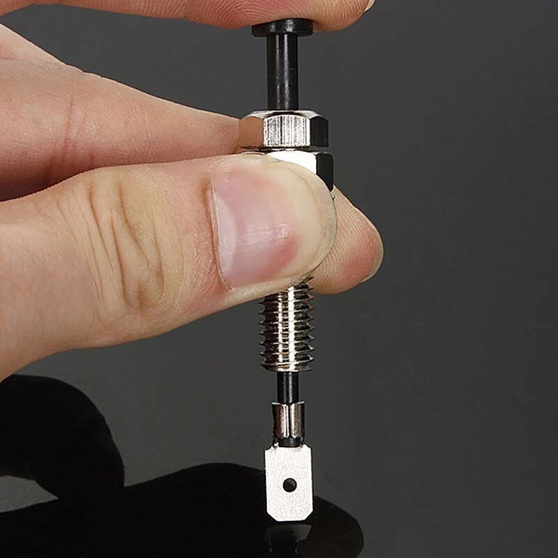 2pcsHood Door Pin Switch Adjustable Alarm Light Hood Screw Universal Car Alarm Security Adjustable Auto Truck