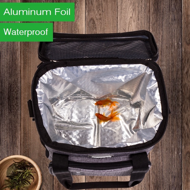 Vandtæt oxford madkasse køletaske camping mad termisk taske strandflaske køler ispose termoisoleret køleskabsposer