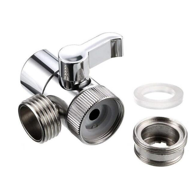 3-weg T-kraan Adapter Connector Douchekop Omschakelklep Schakelaar Home Improvement Douchekranen Waterafscheider