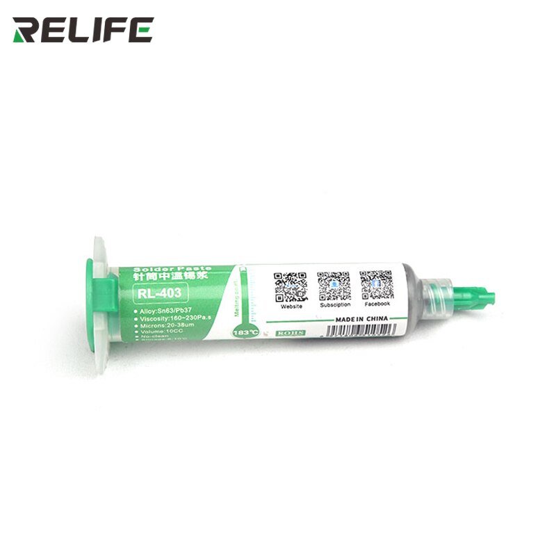 RELIFE RL-403 10CC Solder Paste Flux No-clean Soldering Paste Solder Tin For Soldering Iron