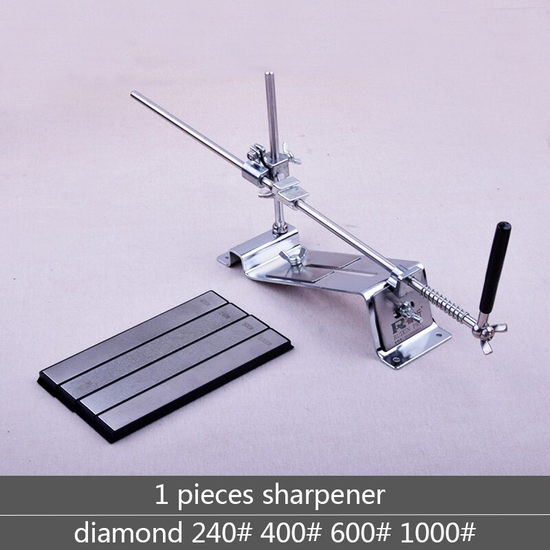 Fixed angle knife sharpener sharpening 120 3000 grit corundum diamond kitchen tools whetstone oil stone honing stones: fixed and 4diamond