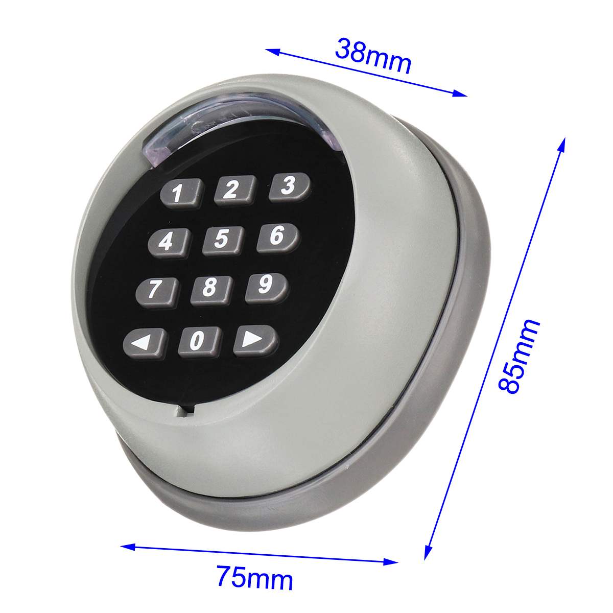 Access Control Password Multi Function Wireless Keypad Garage Door Opener Gate Opener Transmitter 433MHz Receiver: password keyboard