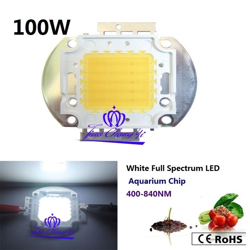 400nm 840nm Volledige Spectrum + Wit Licht Aquarium Led 100W Led Aquatic Plant Licht