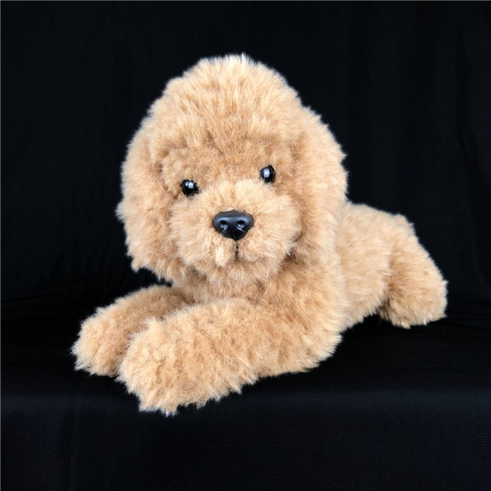Realistische Poedel Hond Puppy Dier Zachte Gevulde Pop Sofa Couch Decor Kinderen Speelgoed Kerst En Nieuwjaar Kinderen