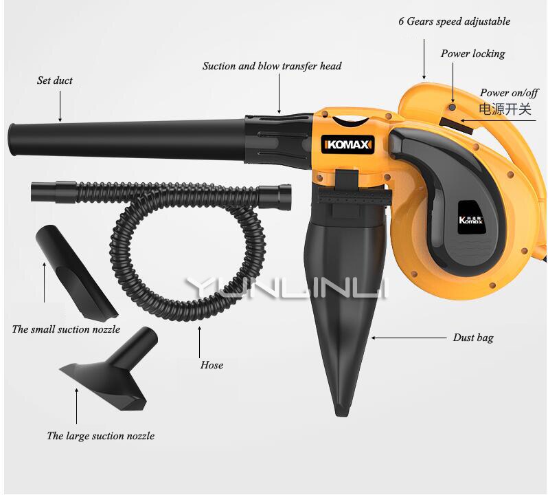 Air Blower 1800W Computer Cleaning Dust Blowing Dust Collector Household Small Vacuum Cleaner Blowing Machine 1800W