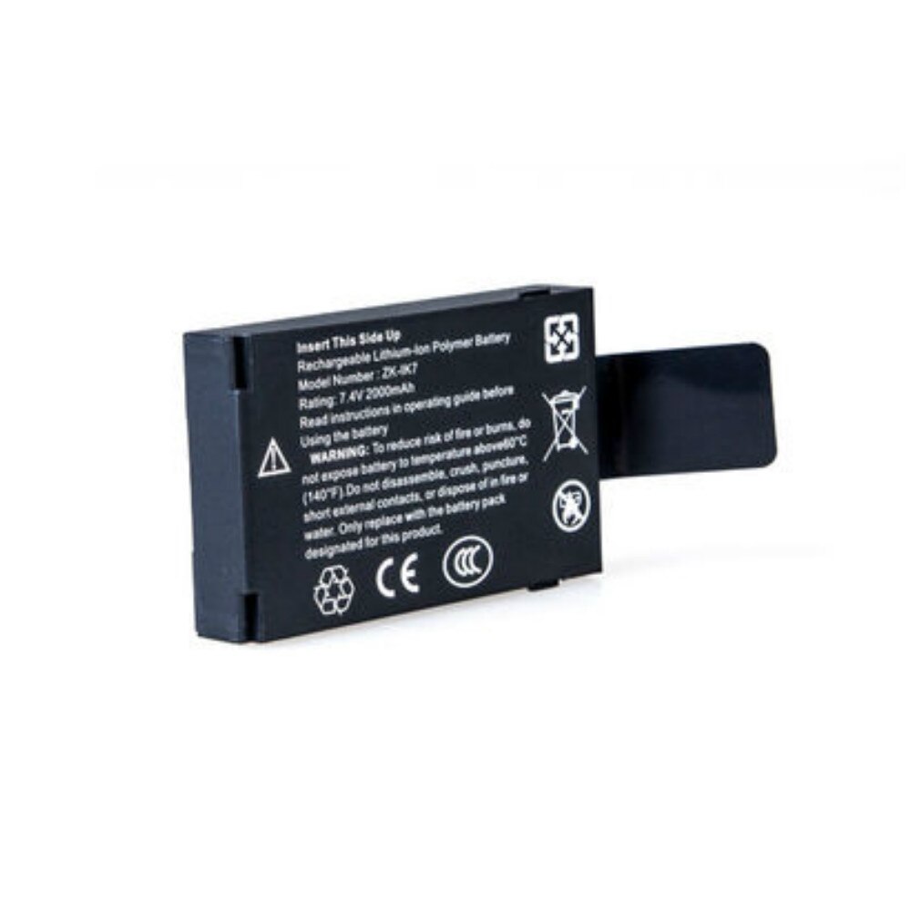 ZKTECO Rechargeable Lithium-ion Polymer Battery Working 4-6 Hours uface202 uface302 In01 In01A iclock700 iclock880 Mubtibio800