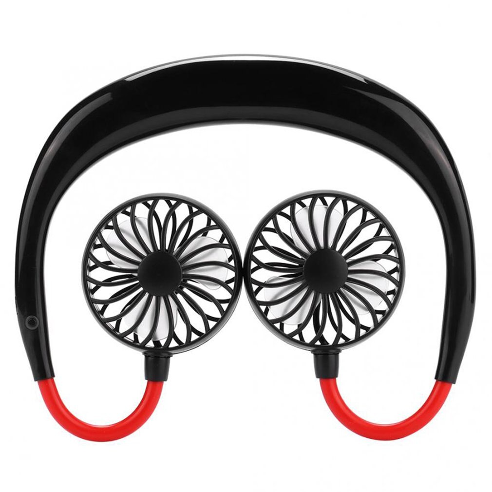 Portable Neck Fan Hands Personal Rechargeable Fan USB Mini Wearable Sports Battery Powered Face Fans Suitable For Office Outdoor