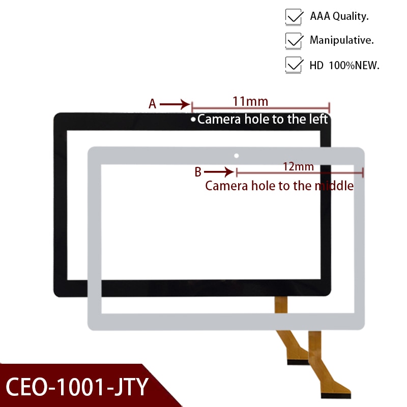 Originele Ceo-1001-jty Voor 10.1 Inch Carbayta K99 Carbayta S109 Tablet Touch Screen Digitizer Panel Glas Sensor