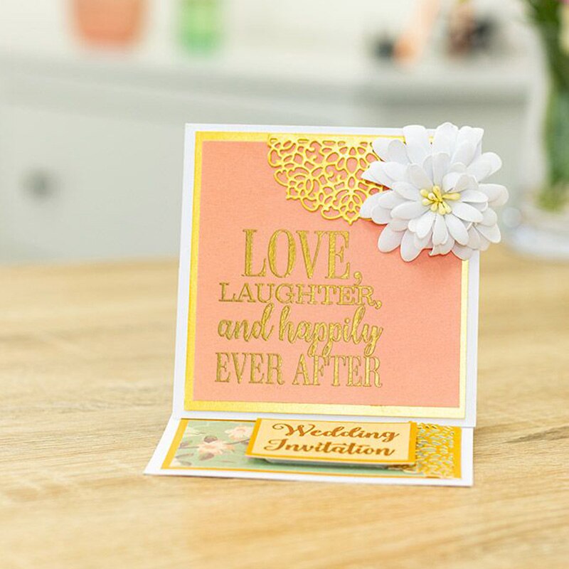 Nostalgie wervelingen bloemen vlinders rand diy scrapbooking knutselen kaarten album maken sjabloon