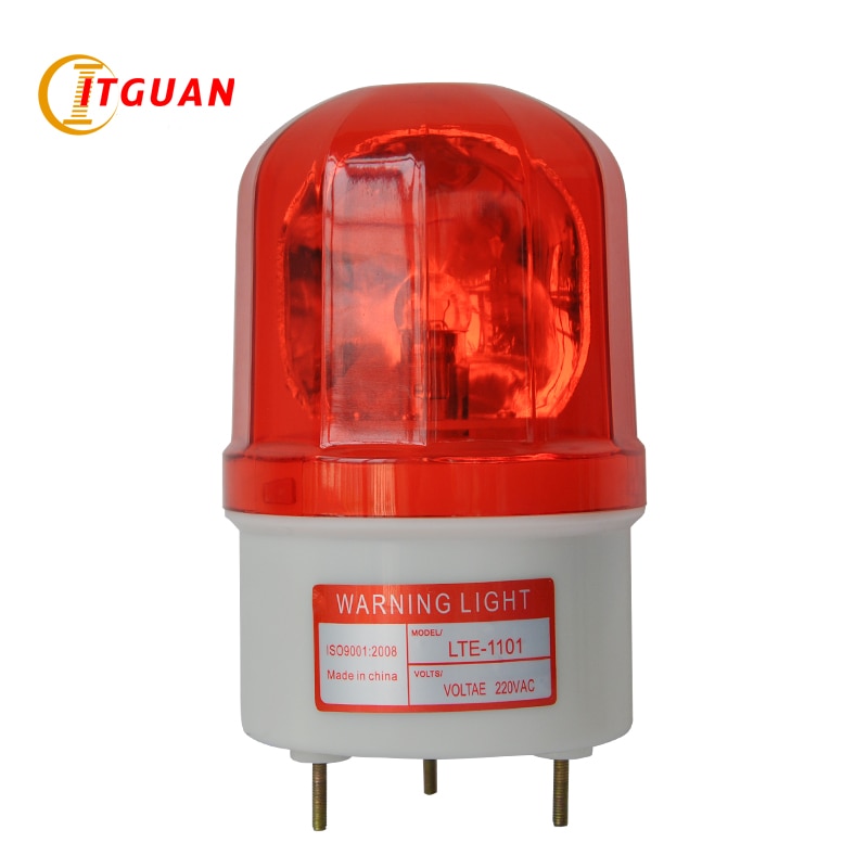 LTE-1101 Revolving Warning Light Bulbs Rotary Emergency Strobe Light Beacon Signal Incandcent Warning Light Lighting