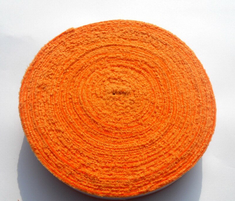 1 rulle 10 m skridsikkert håndklæde badmintongreb selvklæbende svedebånd tennis overgrip wrap til racket fiskestang sport tape: Orange