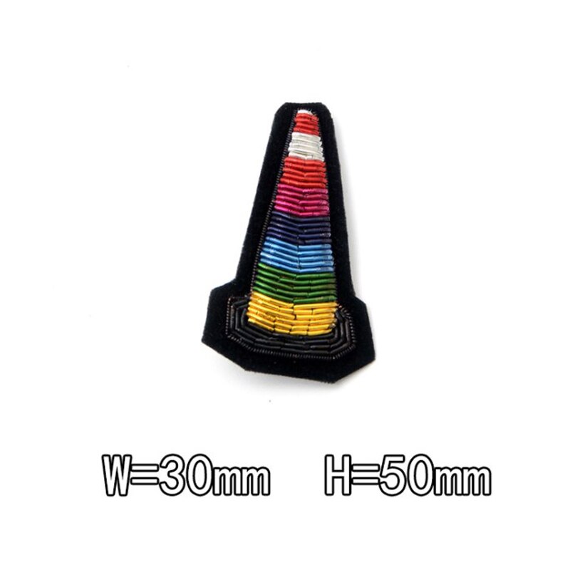 Indiase Zijde Hand Geborduurd Doek Sticker Broche Vrouwelijke Accessoires High-End Leuke Decoratieve Badge Corsage: 12