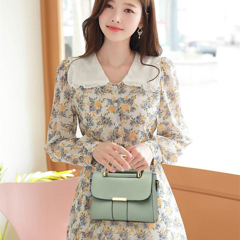 Women Crossbody Shoulder Bags PU Leather Female Flap Messenger Bag Small Handbag Female Purse Clutch