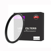 EDMTON 40.5mm 6x (6 Punt) ster Effect Filter voor Sony 16-50mm (Alpha A6500 A6300 A6000 A5000 A5100 A3000)