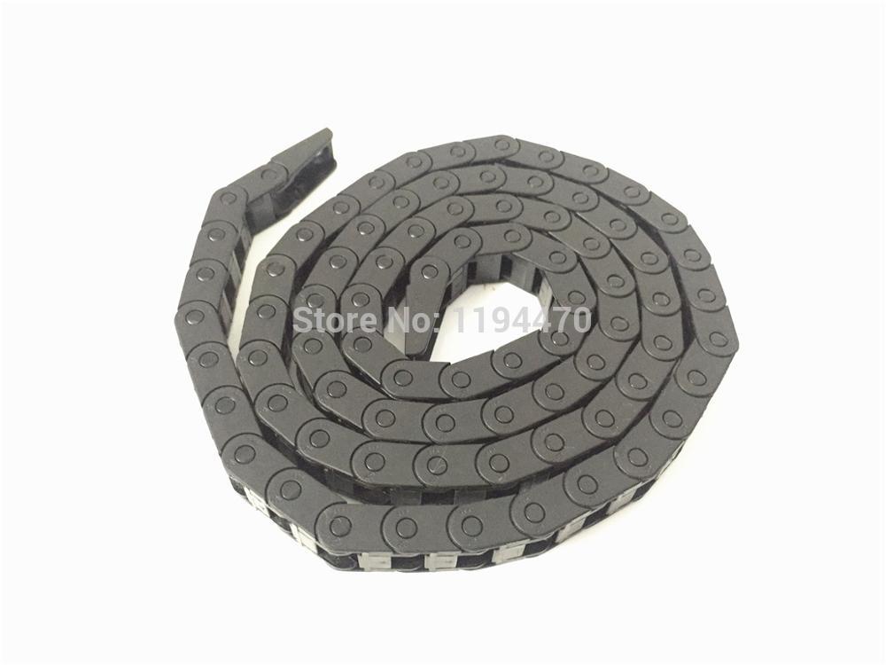 1 stk 7 x 7mm r18 kabel trekkkjede wireholder med endekobling 7mm x 7mm l1000mm 40 " til 3d cnc rutermaskin
