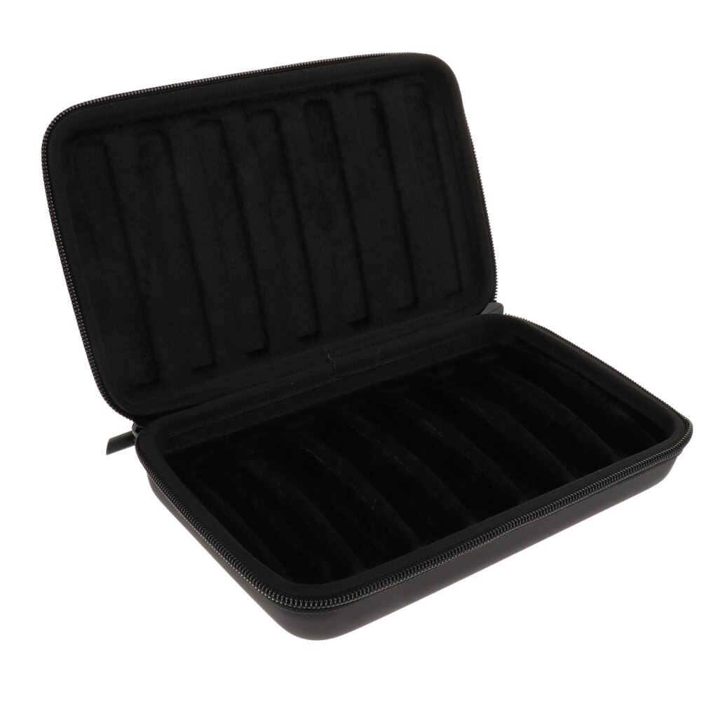 10 Holes Harmonica Opbergtas Houder Container Voor 7x Harmonica Muziekinstrument Onderdelen