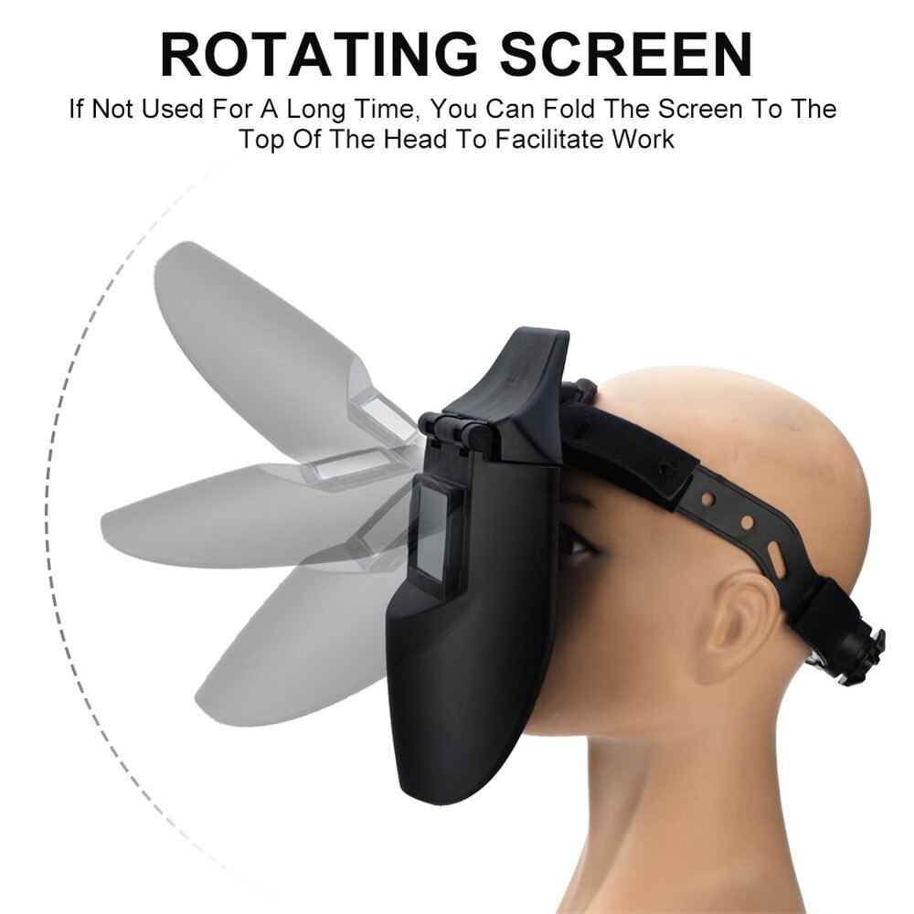 Adjustable Shade Electric Welding Cap For Eye Protection Mask For Welding Eequipment