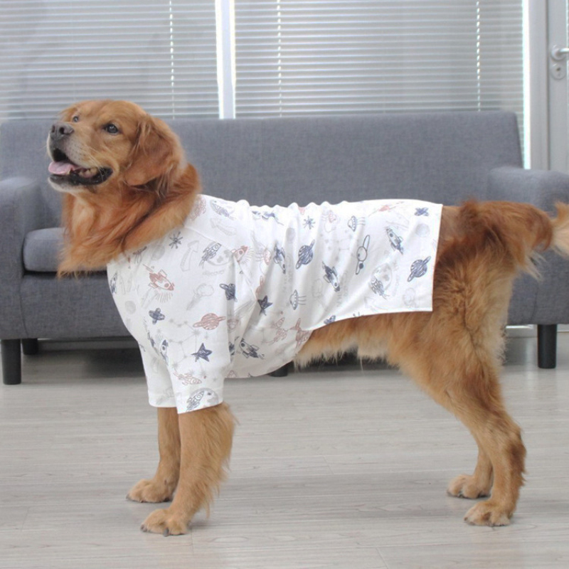 Gran Perro camisa de otoño e invierno ropa de perro grande abrigo samoyedo frontera Collie perro Golden Retriever Labrador ropa traje de ropa