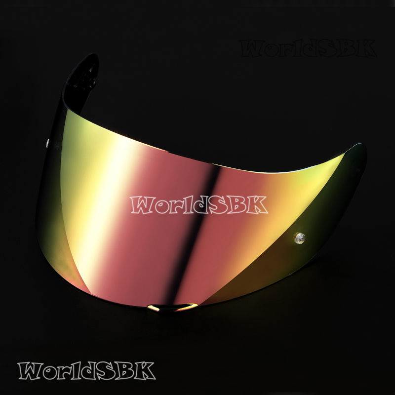 Helmvisier für AGV K1 K5 K3SV Motorrad abnehmbare Helmbrille Motorradhelmlinse: Champagner