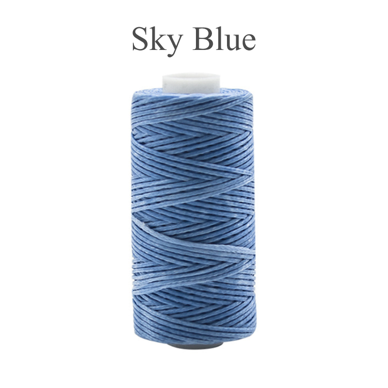 50M Leather Sewing Waxed Thread Hand Stitching Waxed Line Shoe Repair Needlework Multicolor Yarn Handicraft Tool: 12