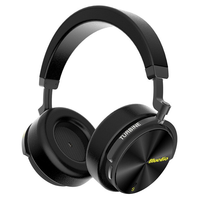 Bluetooth Kopfhörer Benutzer-definiert Aktive Noise Cancelling Wireless Headset Für Handys Musik Mit Gesicht Anerkennung: Black