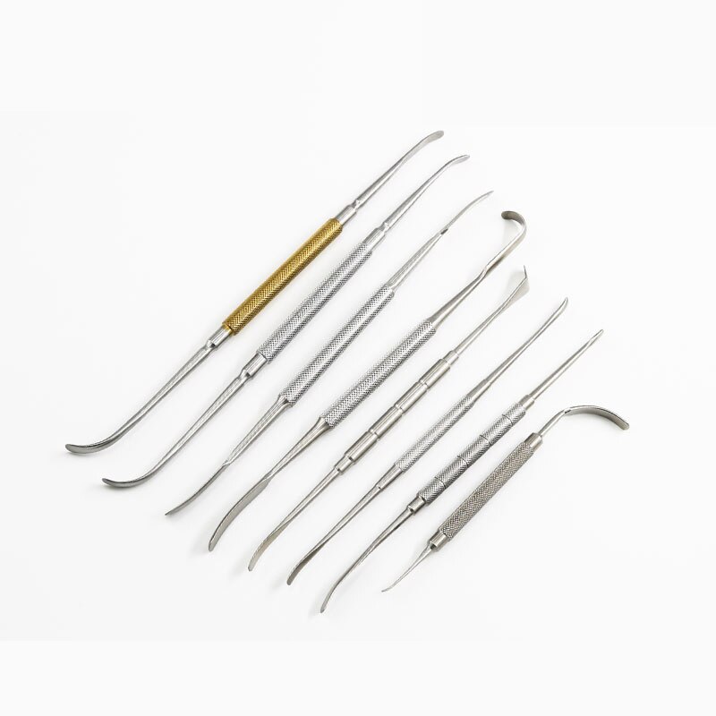 Instruments Periosteum Stripper Mandibular Angle Eye Nose Stripper Tool Scleral Stripper Double Head Rhinoplasty