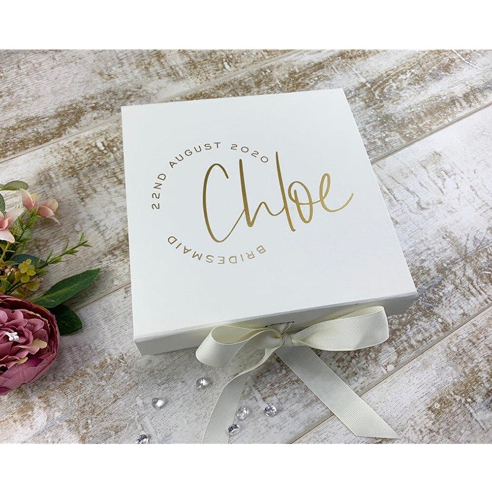 Personlised Wedding Box, Bridesmaid Proposal Box, Bridesmaid Box, Wedding , Thank you Be My Bridemaid boxes