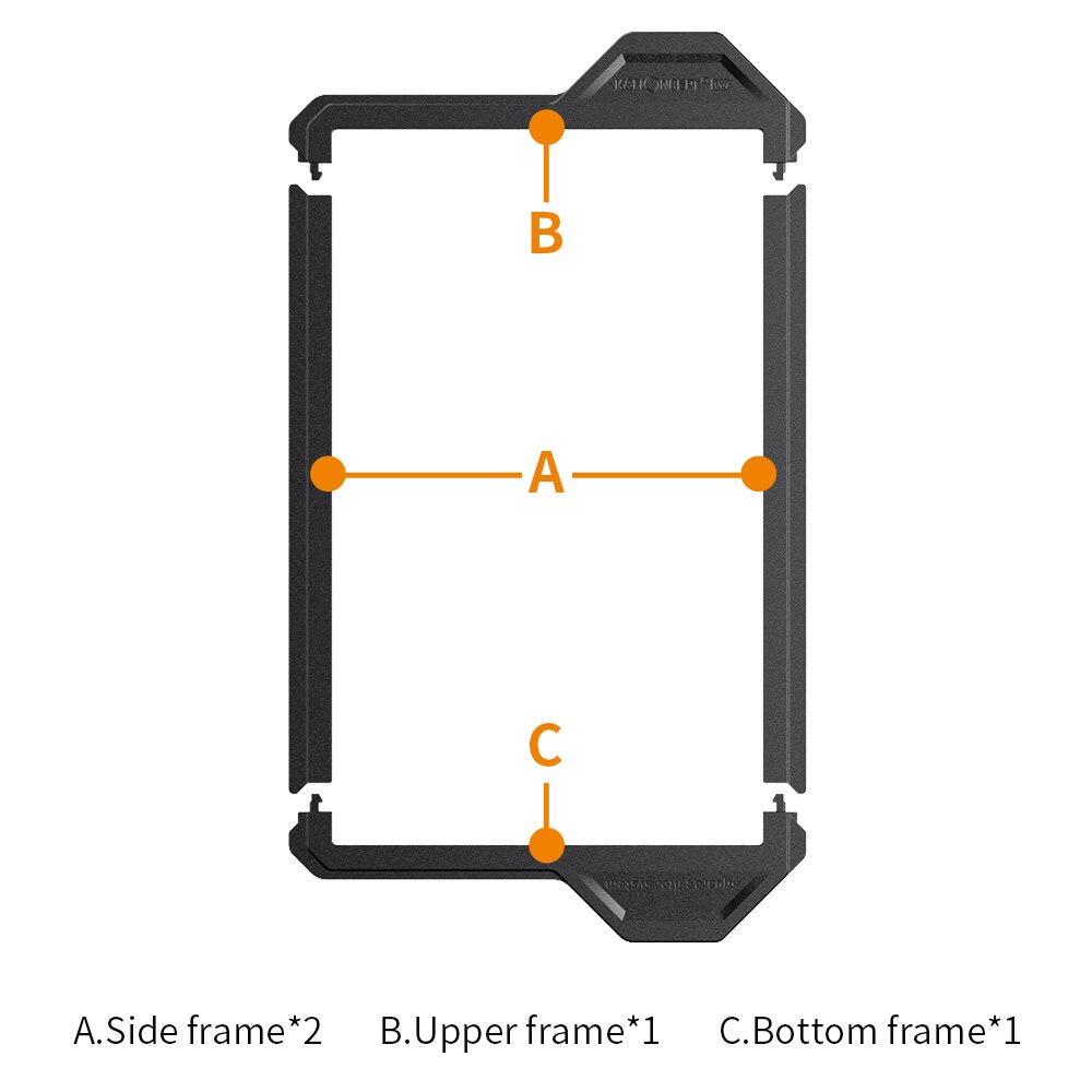 K&amp;F CONCEPT 100*150mm Lens Protection Bracket 2pcs Nano-X Pro Series