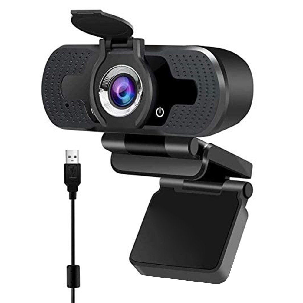 1080P Full HD Webcam with Built-in Microphone USB Driver Free Auto Focus Web Camera for Video Conference