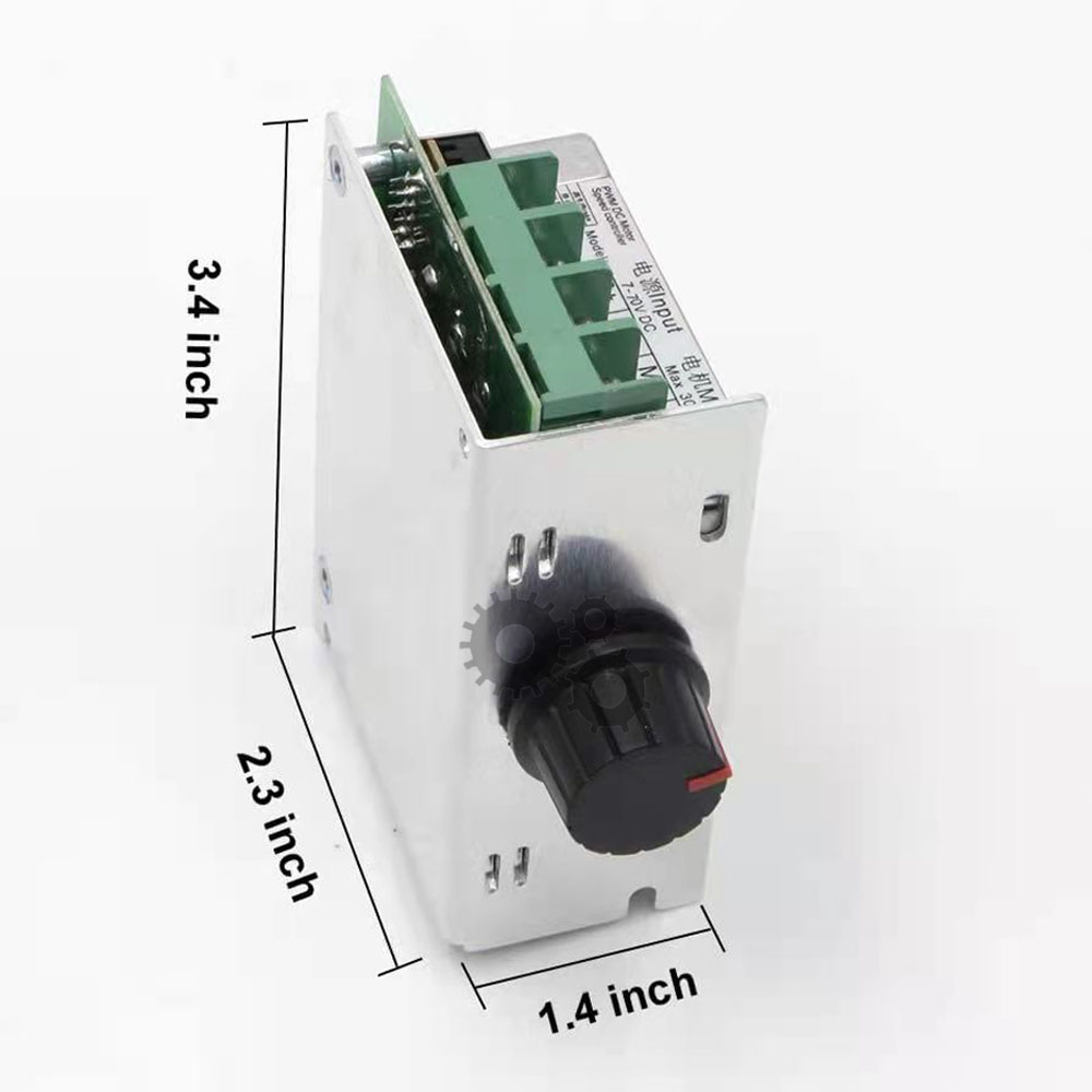 Dc Brush Motor Speed Controller Riorand 7-70v Pwm Dc Motor Speed Controller Switch 30a +12v Protection Switch Module