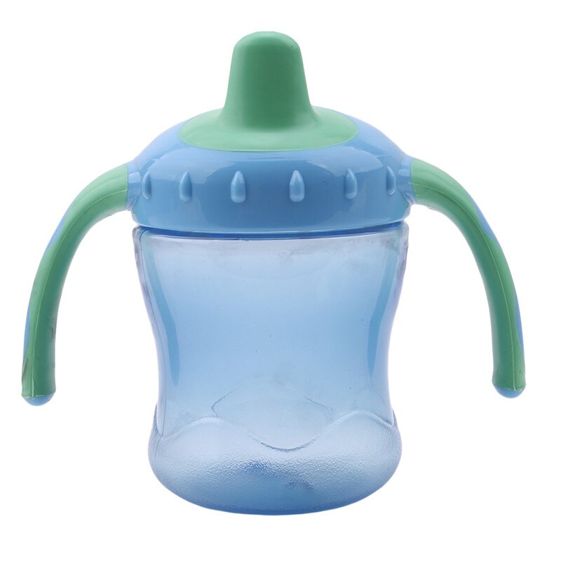 Infant Baby Mini Portable Feeding Nursing Bottle Safe Newborn Kids Nursing Care Feeder Fruit Juice Milk Bottles: Blue