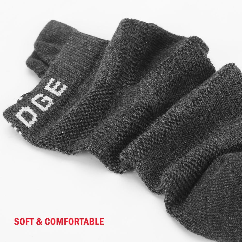 YUEDGE Brand 5 Pairs Women Black Comfort Cotton Breathable Cushion Athletic Sports Running Tennis Low Cut Ankle Socks