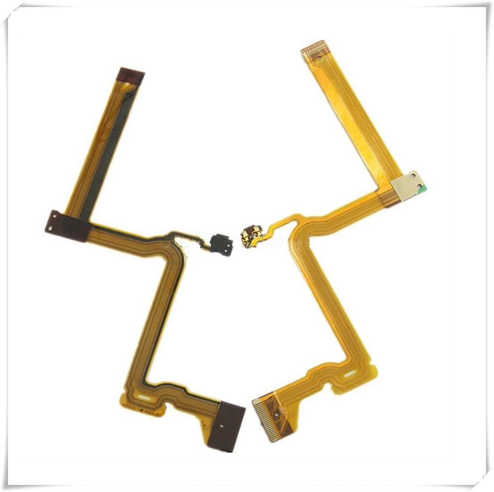 10 unids/lote nueva cámara de Video de piezas de reparación para PANASONIC SDR-H85 SDR-H86 SDR-H95 SDR-H101 H85 H86 H95 H101 LCD Flex Cable