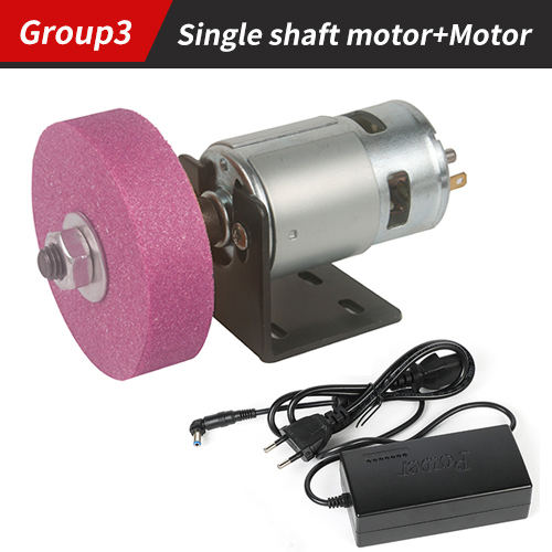 Small Grinding Machine polisher machine grinder sharpening Machine Home DIY Jade Jewelry Dental Bench Sanding Tools: Orange