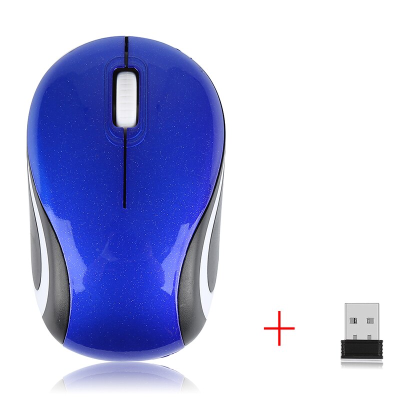 High-end USB Wireless Mouse USB Receiver Optical Computer Wireless Gaming Mouse Ergonomic Mice For Laptop PC Sound Silent: 2