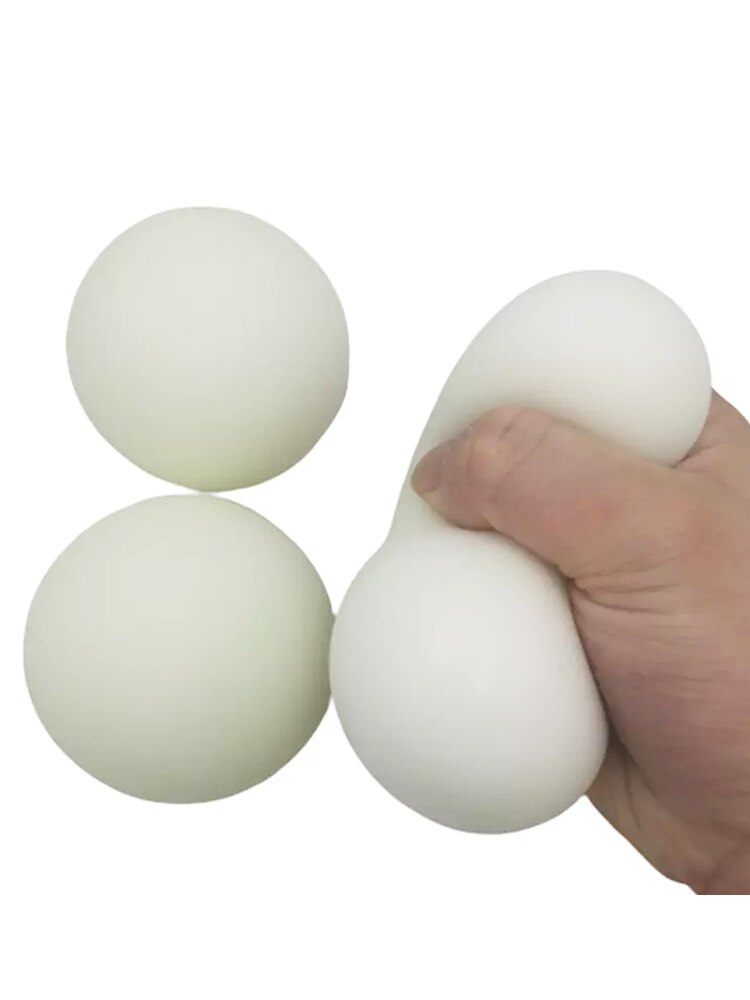 Stress Ball Glow In The Dark Toys Night Luminous Squeeze Toy Slow Rising Lights Squishy Ball Antistress Birthday Kids Toys