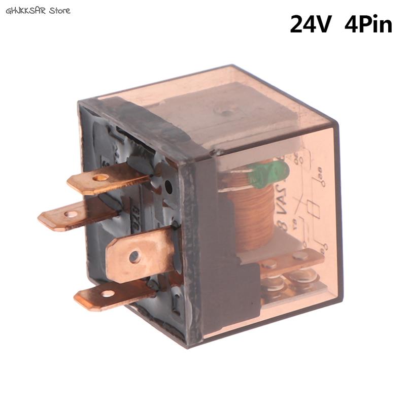 Waterdichte Auto Relais 12V/24V 80a 4pin/5pin Spdt Auto Besturingsapparaat Auto Relais Dc Hoge Capaciteit Schakelen 1Pc: L