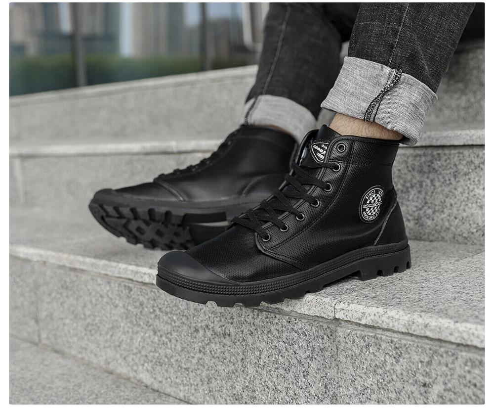 Xiaomi GOODYEAR sneakers wear-resistant work shoes fine lines male woman high-top sneakers liberation shoes outdoor shoes