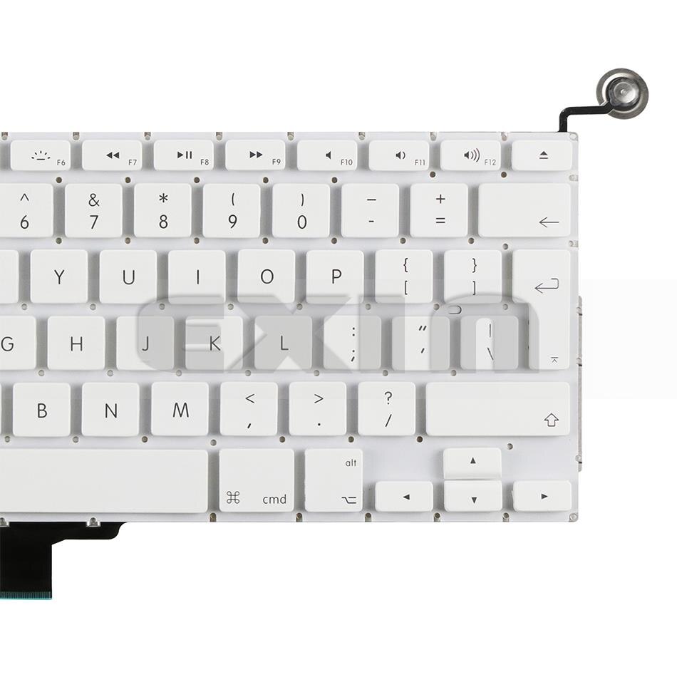 NEUE Laptop Weiß A1342 UK Tastatur für Macbook Profi 13 "Unibody A1342 Tastatur UK Nur ohne Topcase