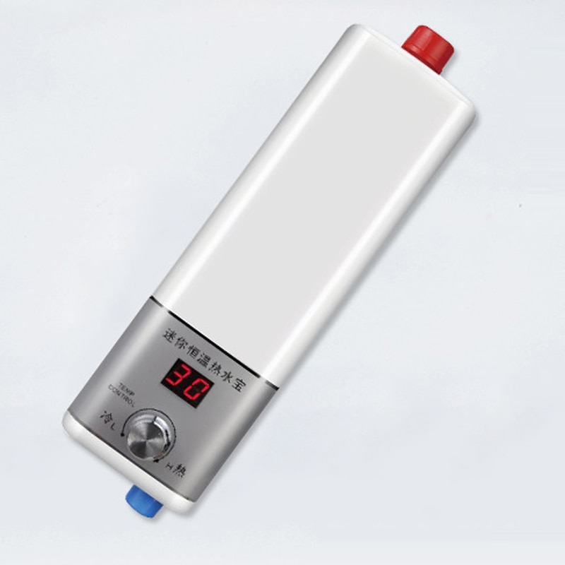 5500W Electric Electric Water Heater Instant Digital Thermostatic Tankless Shower Water Fast Heating For Kitchen Bathroom 220V
