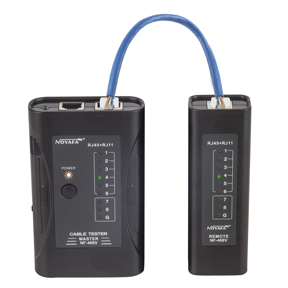 NOYAFA NF-468V Cable Continuity Test Check RJ11 RJ45 Cable Quickly Detect Multifunctional Automatically Tests