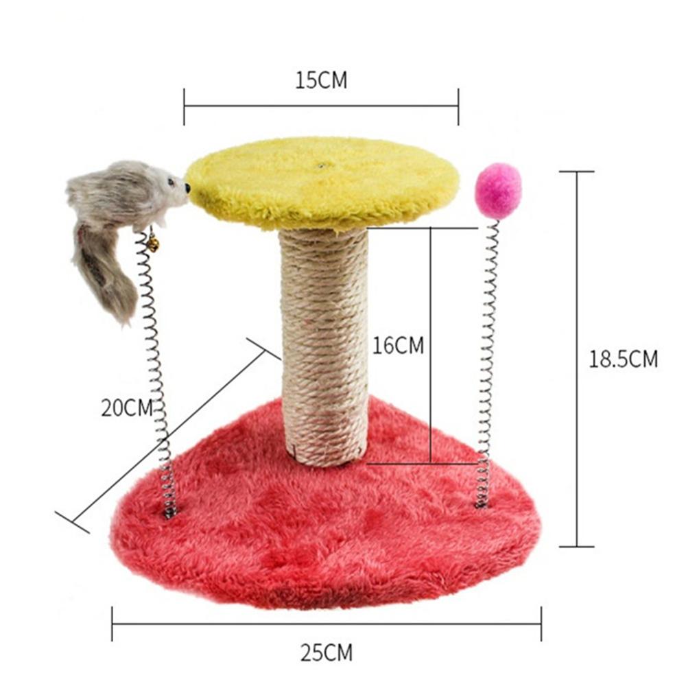 Cat's Tree Tower Triangle Bottom Pets Play Tree Scratching Tree Arbre A Chat Climbing Jumping Toy Frame Pets Rascador Gato